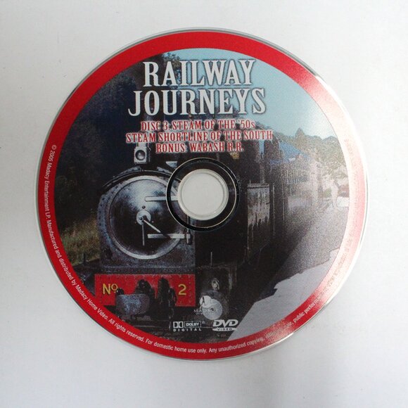 Railway Journeys: The Vanishing Age of Steam 5 Disc DVD Set in a Tin Box - Picture 7 of 16